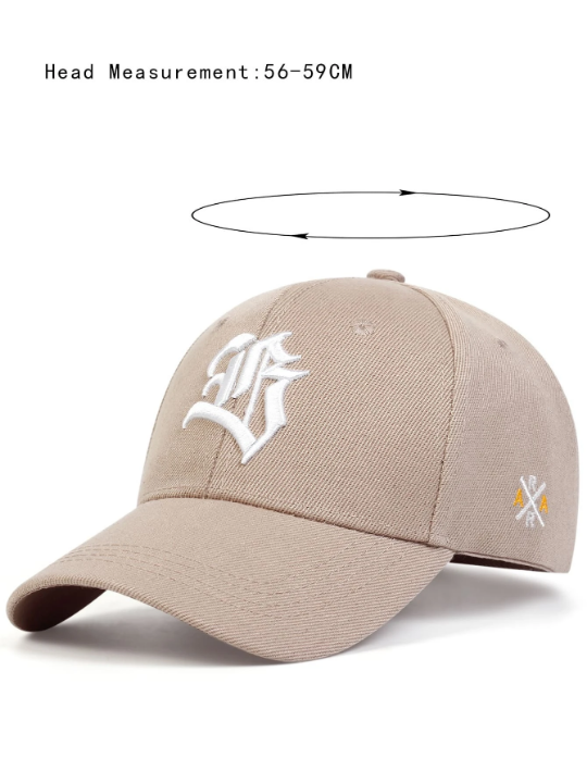 Men Embroidery Detail Baseball Cap For Daily Life and Outdoor