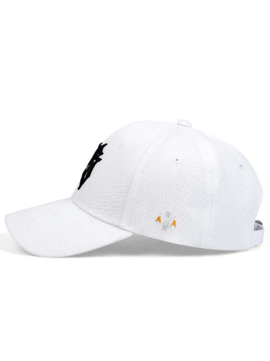 Men Embroidery Detail Adjustable Baseball Cap For Daily Life and Outdoor