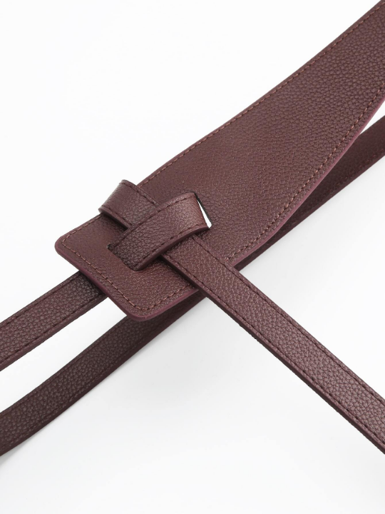 1pc Women Solid Fashion Belt For Decoration