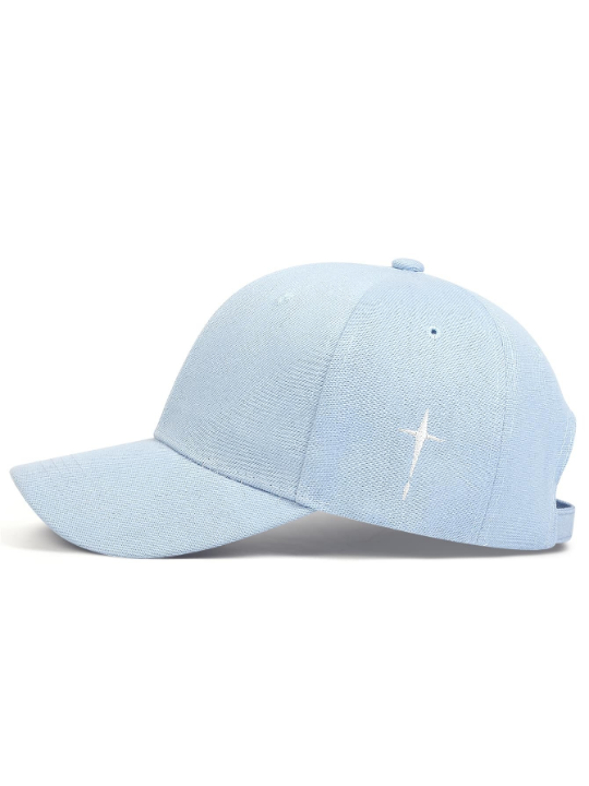 1pc Unisex Embroidery Detail Casual Baseball Cap