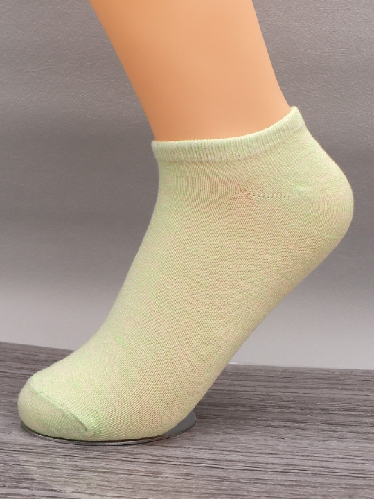 10pairs Solid Ankle Socks