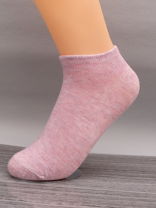 10pairs Solid Ankle Socks