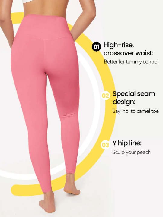 GLOWMODE 24" FeatherFit Crossover Leggings