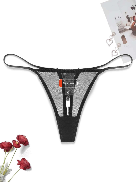 Letter Graphic Panty