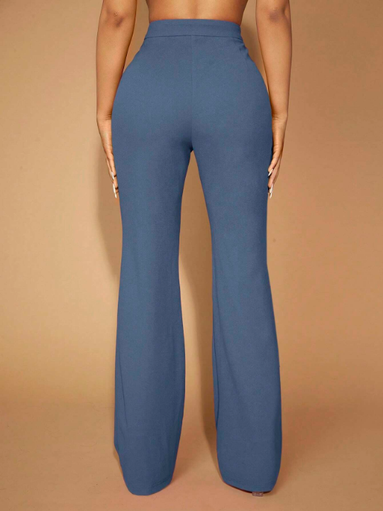 SXY Solid Flare Leg Pants