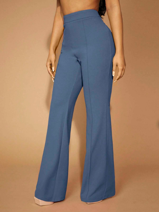 SXY Solid Flare Leg Pants