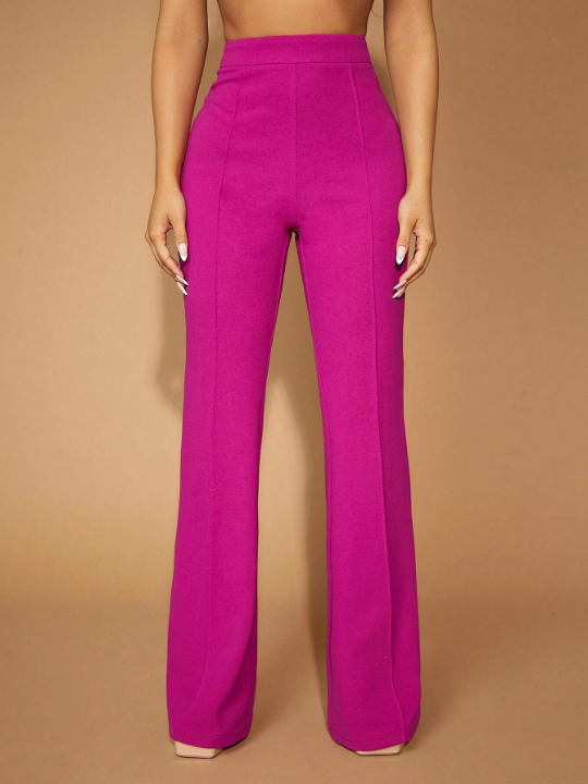 SXY Solid Flare Leg Pants