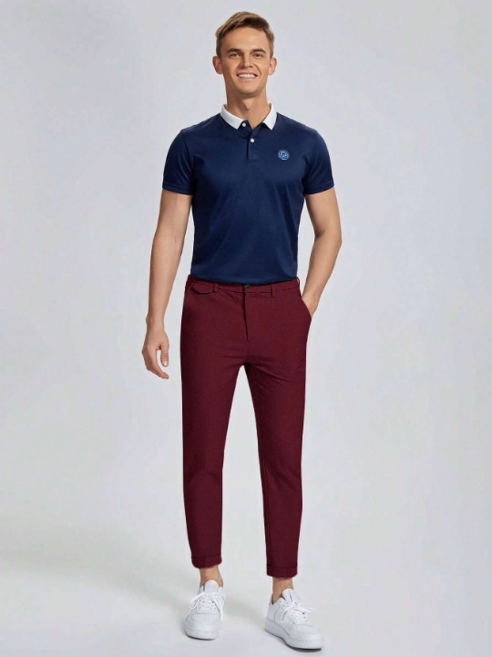 Manfinity Mode Men Solid Slant Pocket Pants