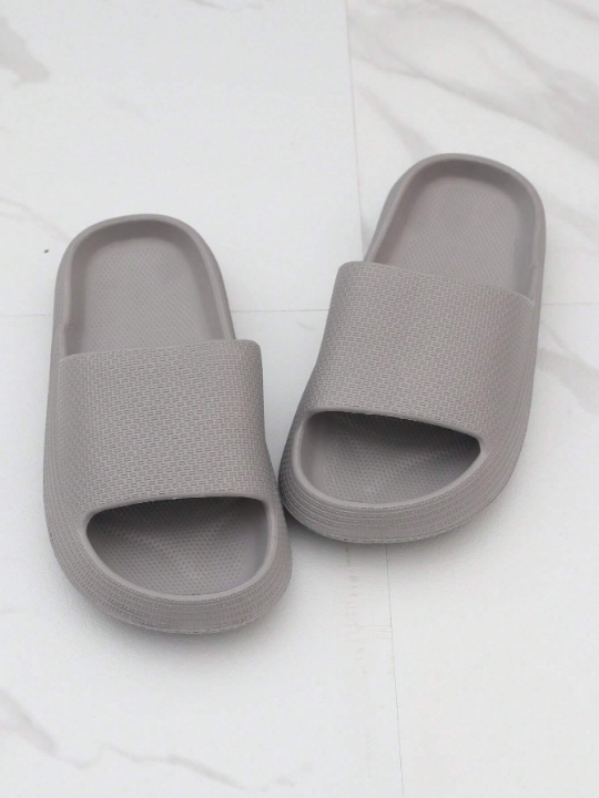 Women Minimalist Single Band Slides, EVA Fashion Slides