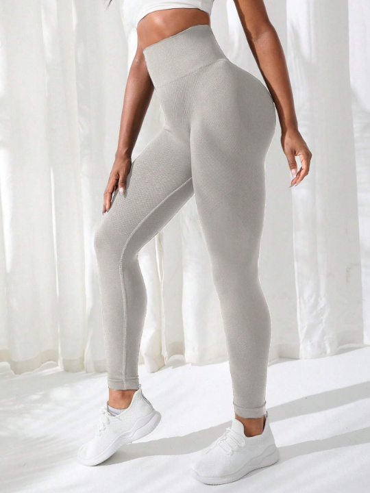 Yoga Basic Wide Waistband Sports Leggings