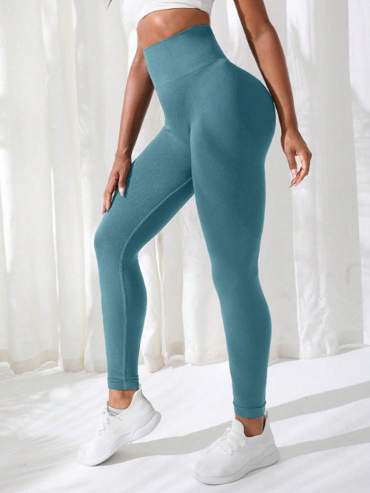 Yoga Basic Tummy Control Sports Leggings