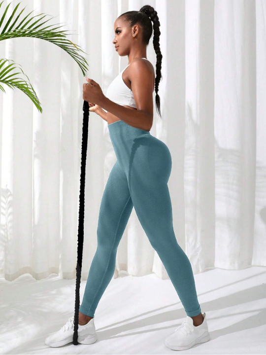 Yoga Basic Tummy Control Sports Leggings