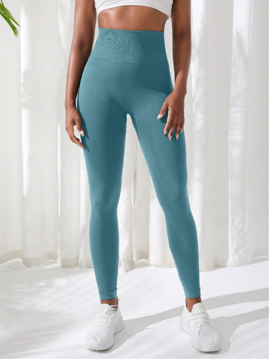 Yoga Basic Tummy Control Sports Leggings