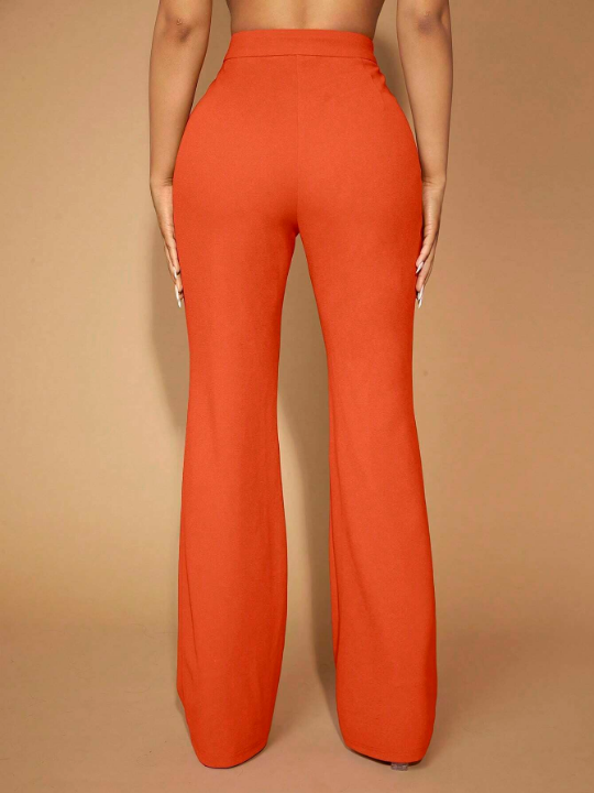 SXY Solid Flare Leg Pants