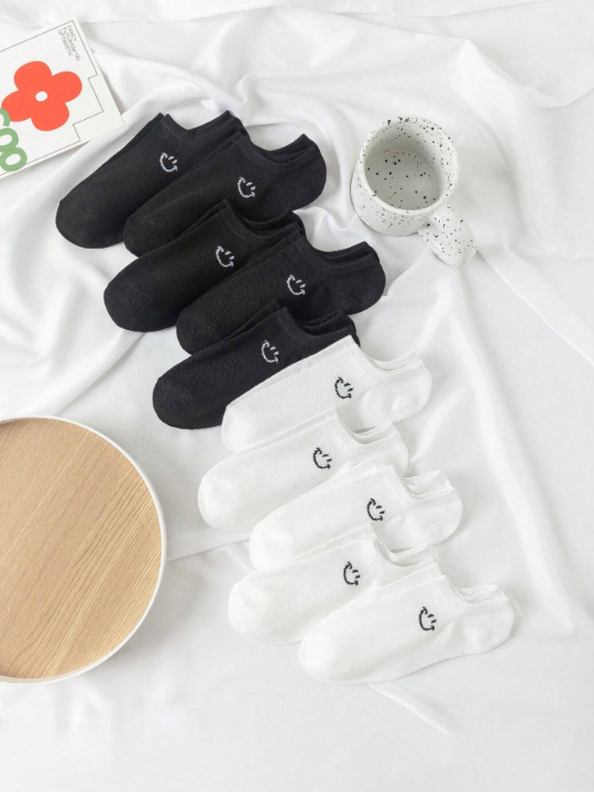 10pairs Expression Pattern Ankle Socks