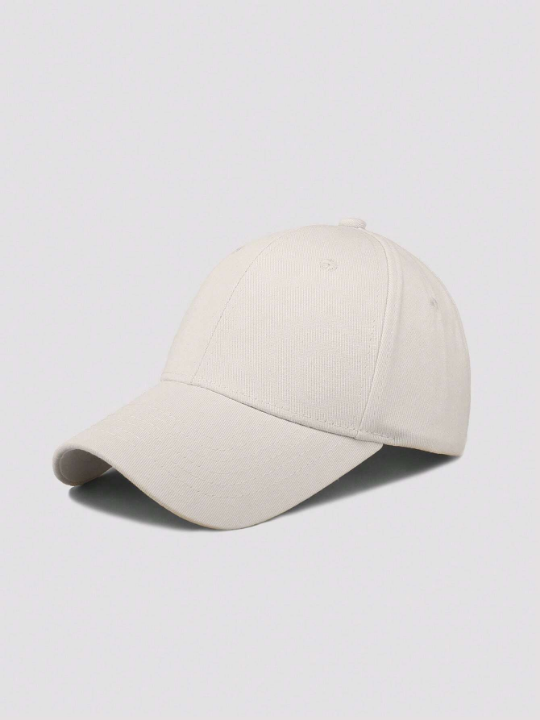 Men Solid Baseball Cap