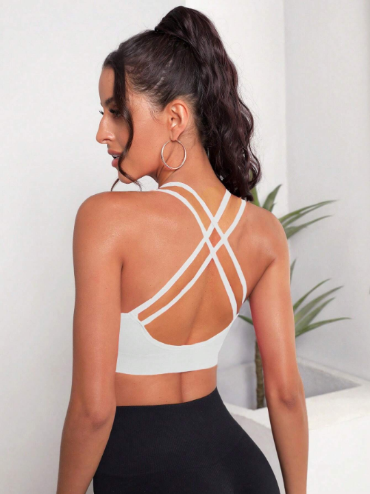 Yoga Sxy Crisscross Back Sports Bra