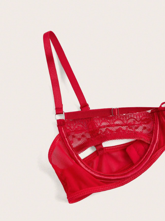 Classic Sexy Floral Lace Cut Out Bra