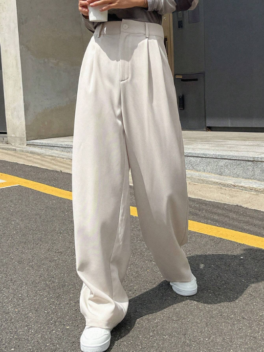 DAZY Solid Straight Leg Pants