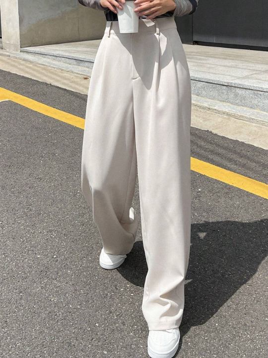 DAZY Solid Straight Leg Pants