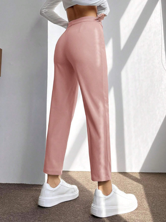 PETITE Seam Detail Cropped Pants