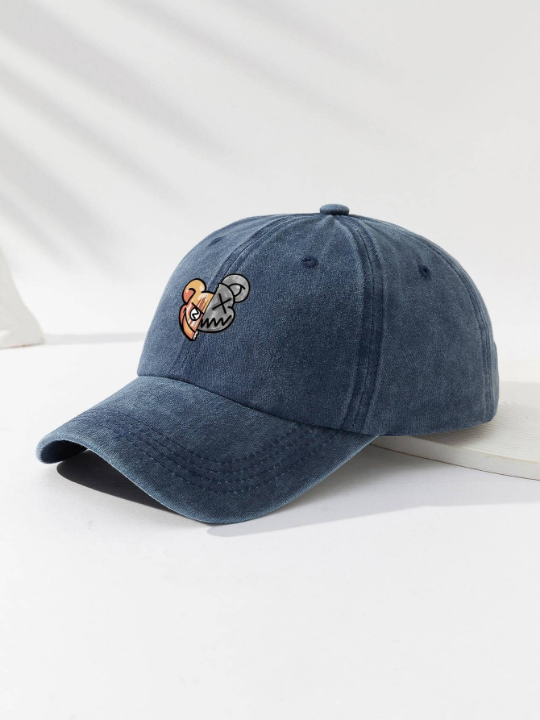 Men Cartoon Embroidered Baseball Cap Street
