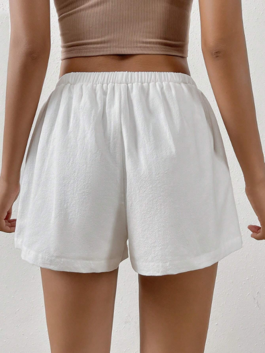 EZwear Solid Knot Front Florida Shorts