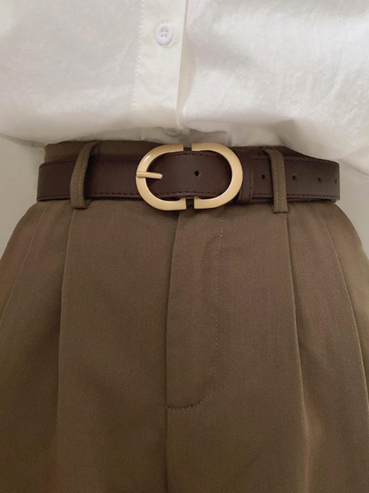 Symmetrical Buckle Belt