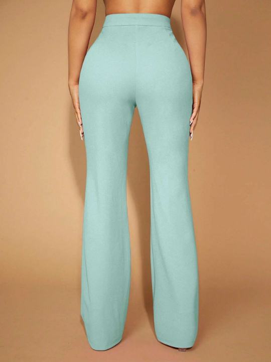 SXY Seam Front Wide Leg Pants