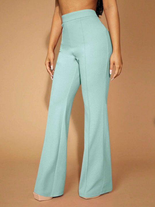 SXY Seam Front Wide Leg Pants