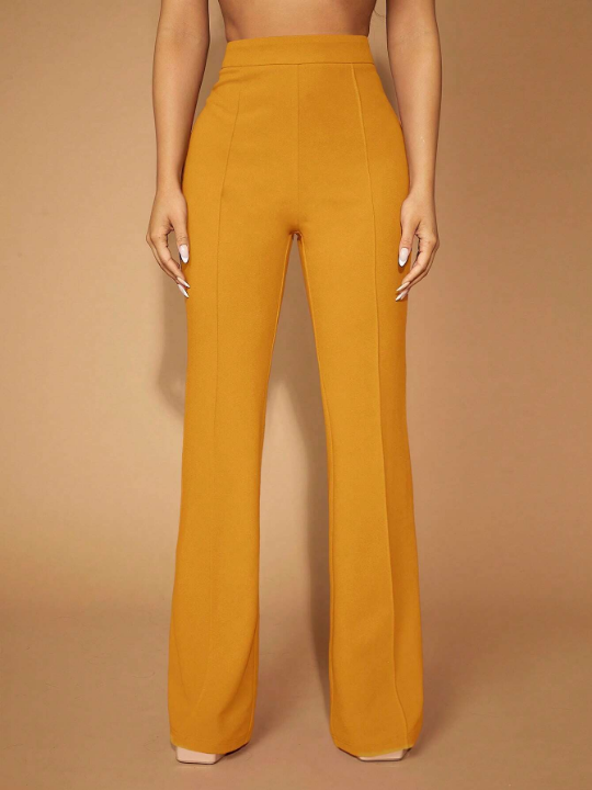 SXY Solid Flare Leg Pants