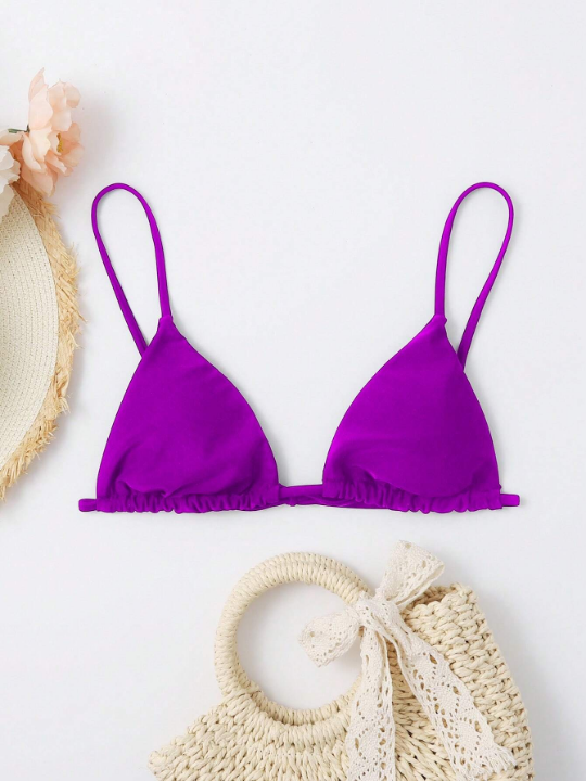 Swim Basics Triangle Bikini Top