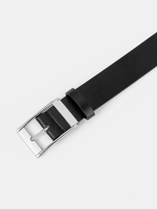 Men Square Buckle Belt