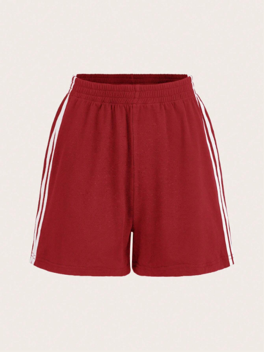 EZwear Striped Side Track Shorts