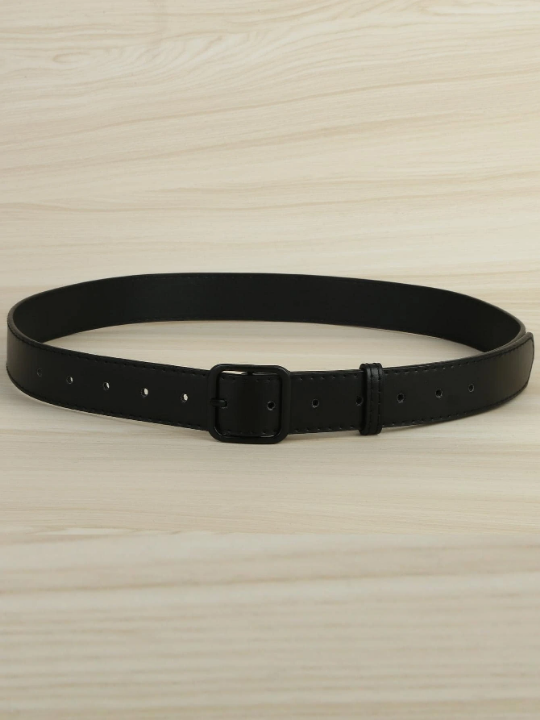 Men Square Buckle Fashion Belt For Daily Life