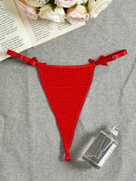 Rhinestone Studded Detail Panty