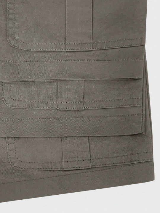 Flap Pocket Cargo Shorts