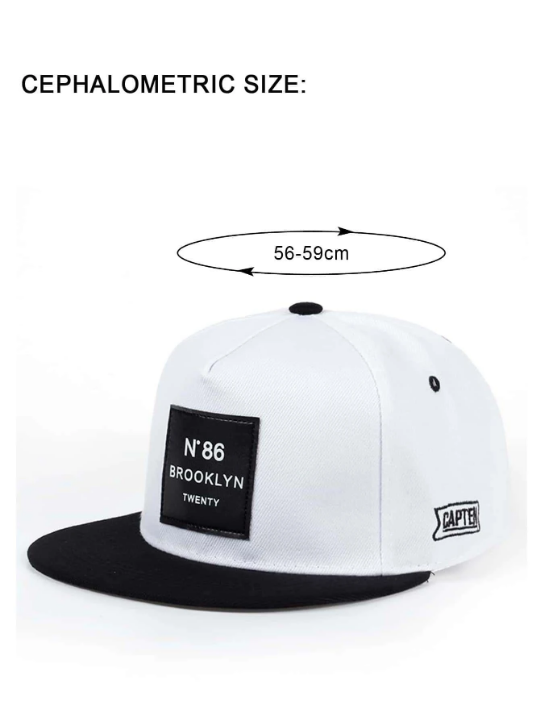 1pc Men Letter Patch Fashion Hip Hop Cap For Daily Life