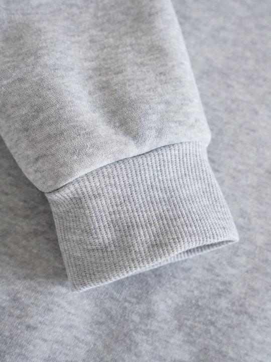 Men Kangaroo Pocket Drawstring Thermal Lined Hoodie