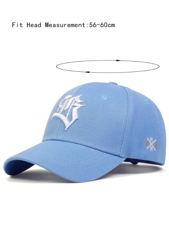 Men Embroidery Detail Baseball Cap For Daily Life and Outdoor