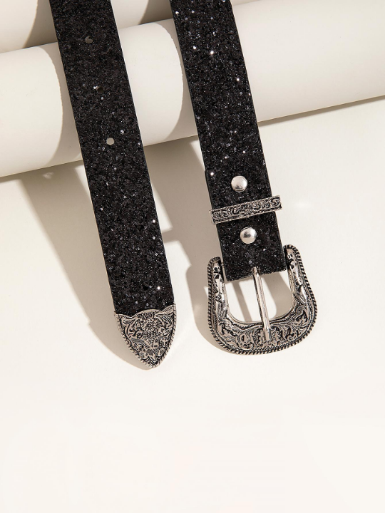 Floral Pattern Western Belt Street