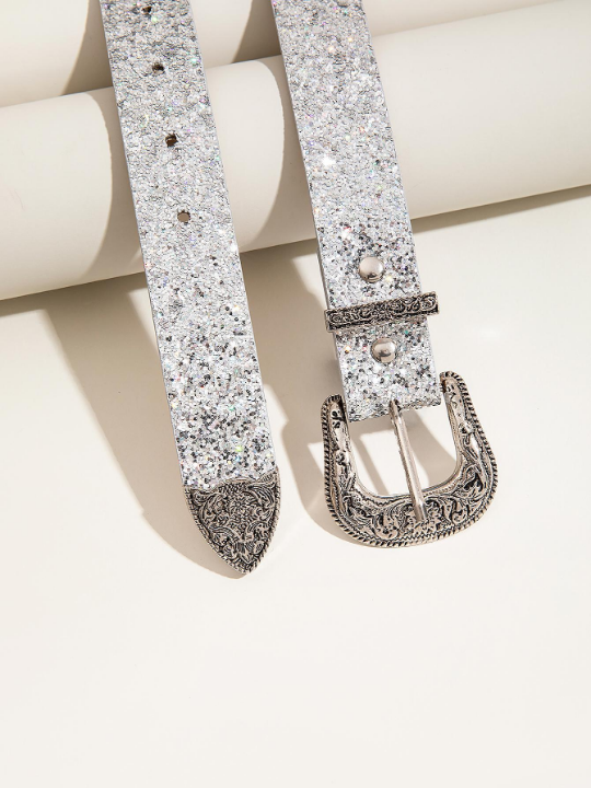 Floral Pattern Western Belt Street