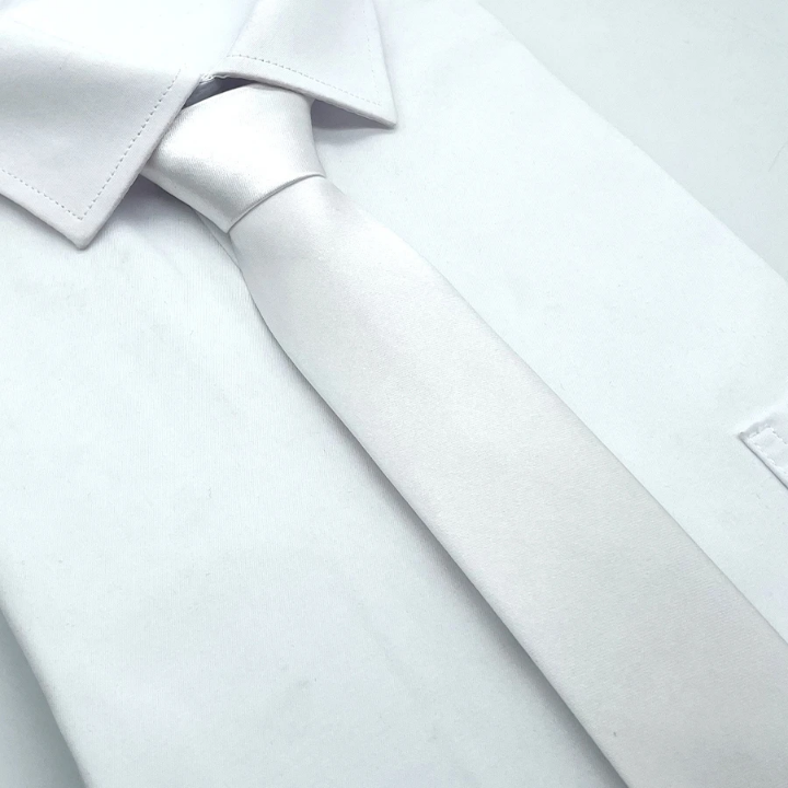 1pc Men Solid Tie Formal Business Wedding Necktie For Decoration