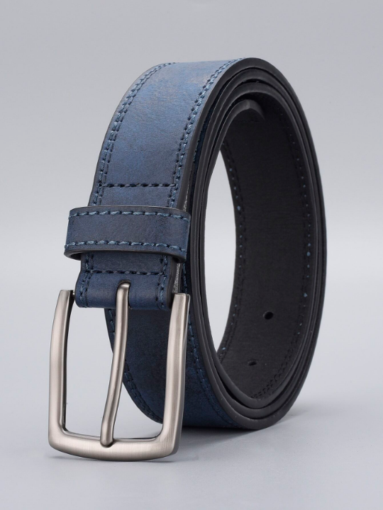 Men Square Buckle Belt