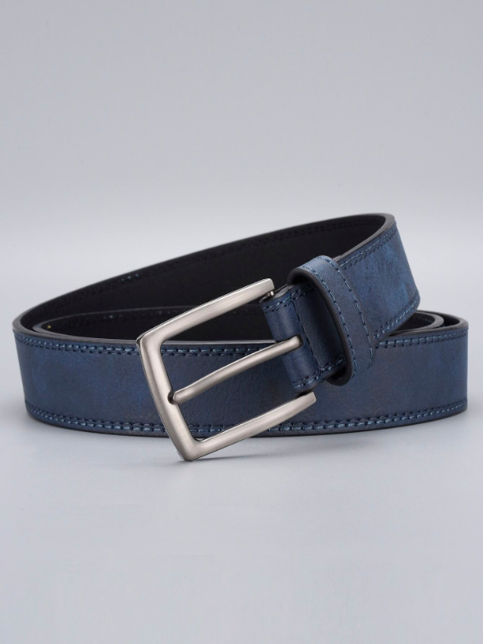 Men Square Buckle Belt