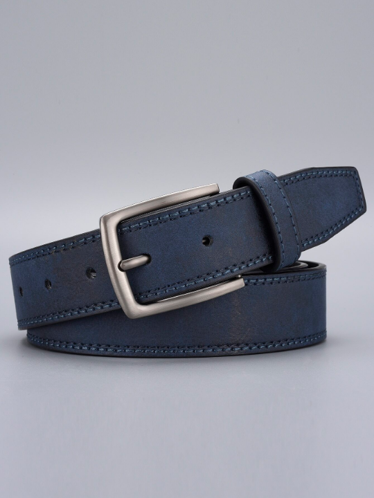 Men Square Buckle Belt