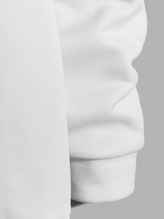 Manfinity Homme Men Letter Graphic Hoodie