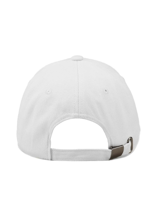 1pc Solid Color Simple Casual Baseball Cap For Men With Adjustable Strap