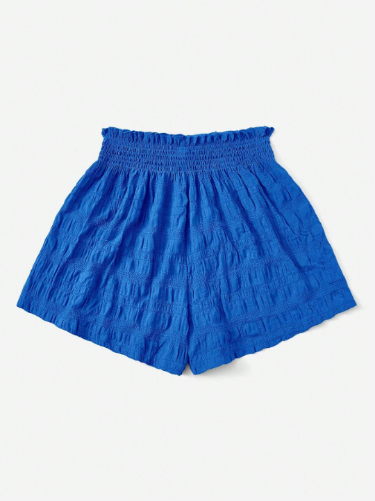 EZwear Solid Knot Front Shorts