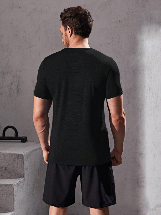 Sport Corelite Men Tape Front Sports Tee